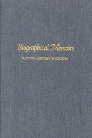 Cover of Biographical Memoirs V.64