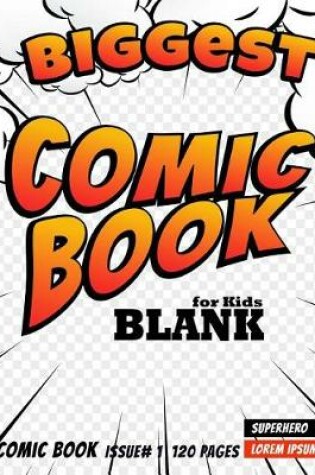 Cover of Blank Comic Book For Kids