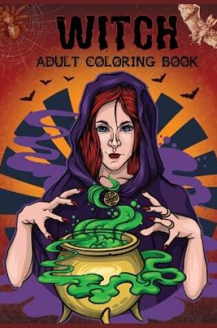 Cover of Witch Adult Coloring Book