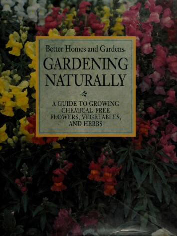 Book cover for Gardening Naturally