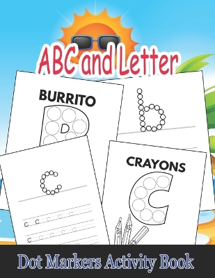 Book cover for ABC and Letter Dot Markers Activity Book