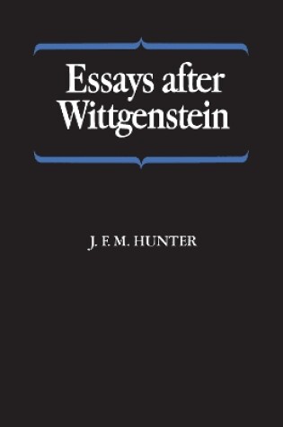 Cover of Essays after Wittgenstein