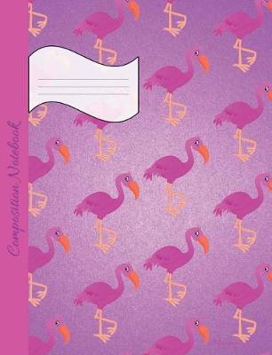 Book cover for Flamingo Composition Notebook