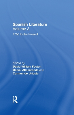 Cover of Spanish Literature: A Collection of Essays