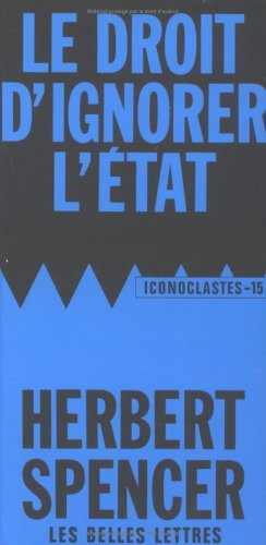 Cover of Le Droit d'Ignorer l'Etat