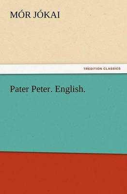 Book cover for Pater Peter. English.