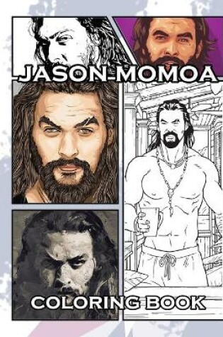 Cover of Jason Momoa Coloring Book