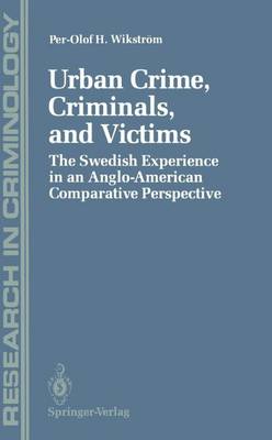 Cover of Urban Crime, Criminals, and Victims