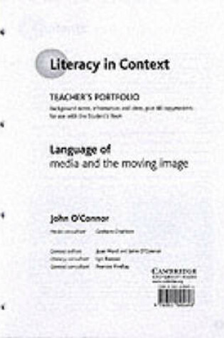Cover of Language of Media and the Moving Image Teacher's Portfolio