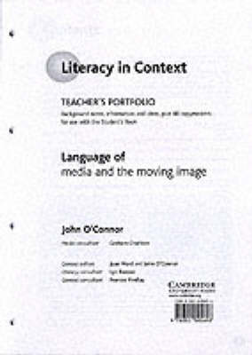 Book cover for Language of Media and the Moving Image Teacher's Portfolio