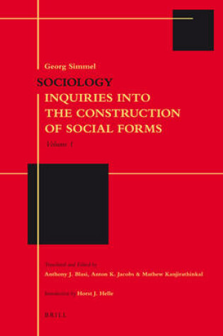 Cover of Sociology: Inquiries into the Construction of Social Forms