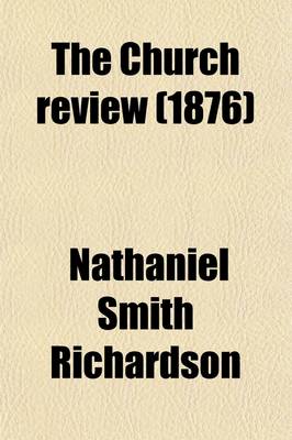 Book cover for The Church Review (Volume 28)