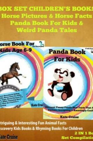 Cover of Box Set Children's Books: Horse Picture Book for Kids & Panda Book for Kids