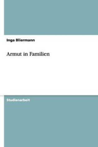 Cover of Armut in Familien