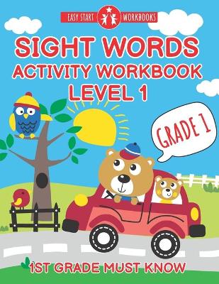 Book cover for Sight Words Activity Workbook Level 1.