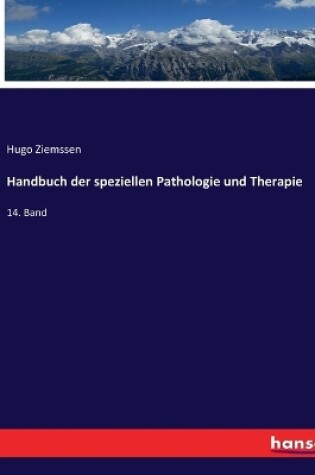 Cover of Handbuch der speziellen Pathologie und Therapie