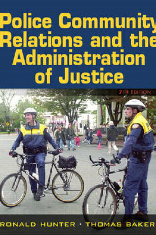 Cover of Police Community Relations and the Administration of Justice
