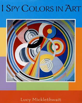 Book cover for I Spy Colors in Art