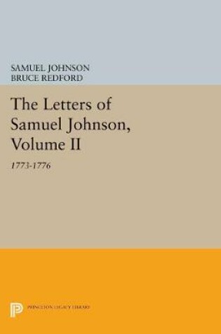 Cover of The Letters of Samuel Johnson, Volume II