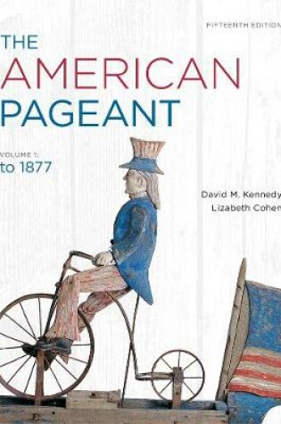 Cover of The American Pageant, Volume 1