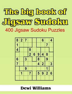 Book cover for The Big Book of Jigsaw Sudoku