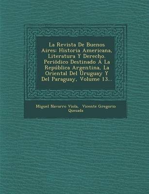 Book cover for La Revista de Buenos Aires