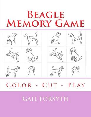 Book cover for Beagle Memory Game