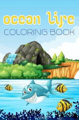 Cover of Ocean Life Coloring Book