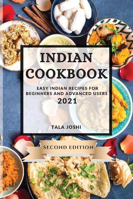 Book cover for Indian Cookbook 2021 Second Edition