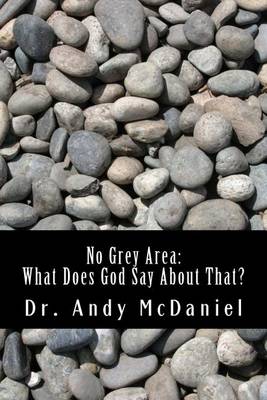 Book cover for No Grey Area