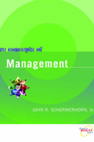 Cover of Core Concepts of Management