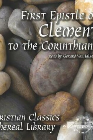 Cover of First Epistle of Clement to the Corinthians