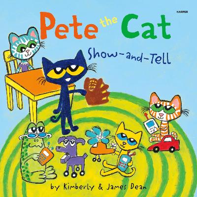 Book cover for Pete the Cat: Show-and-Tell