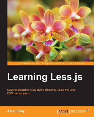 Book cover for Learning Less.js