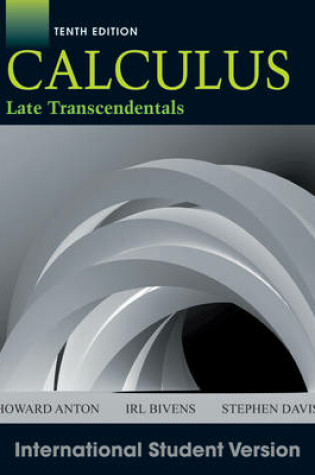 Cover of Calculus Late Transcendentals