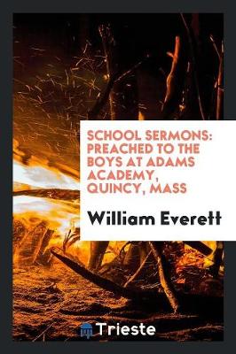 Book cover for School Sermons