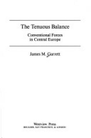 Cover of The Tenuous Balance