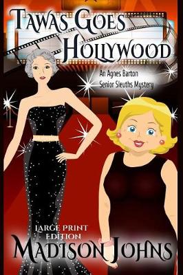 Book cover for Tawas Goes Hollywood Large Print