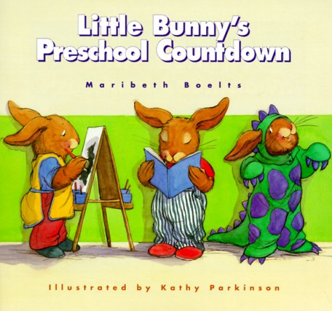 Book cover for Little Bunny's Preschool Countdown