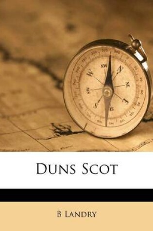 Cover of Duns Scot