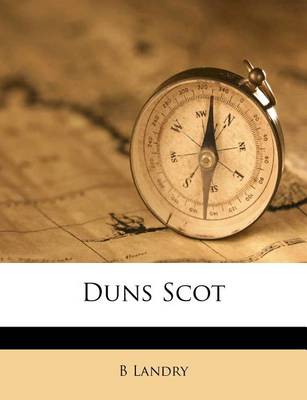 Book cover for Duns Scot