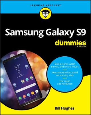 Book cover for Samsung Galaxy S9 For Dummies