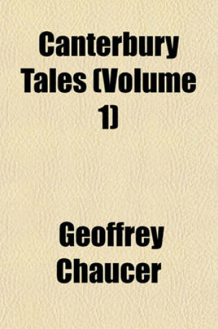 Cover of Canterbury Tales (Volume 1)