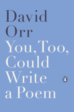 Cover of You, Too, Could Write a Poem