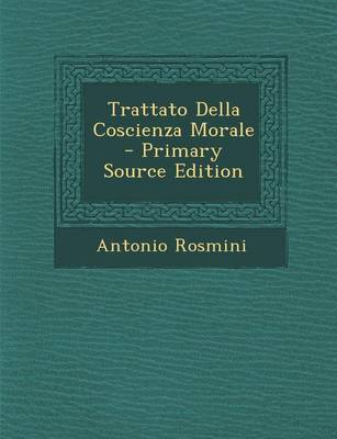 Book cover for Trattato Della Coscienza Morale
