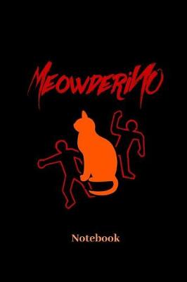 Book cover for Meowderino Notebook