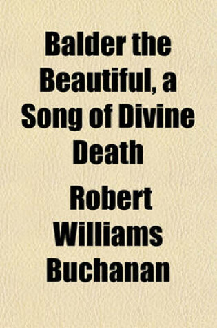 Cover of Balder the Beautiful, a Song of Divine Death