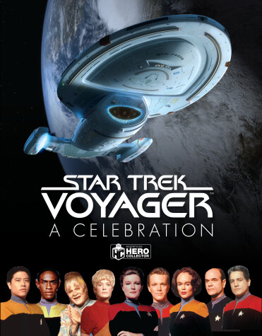 Book cover for Star Trek Voyager: A Celebration