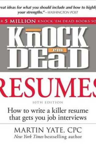 Cover of Knock 'em Dead Resumes