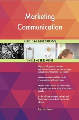 Cover of Marketing Communication Critical Questions Skills Assessment